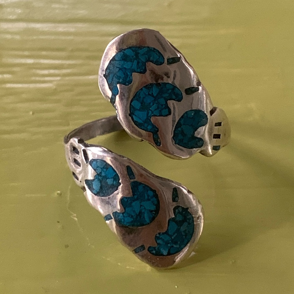 Sterling turquoise ring native American